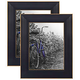 Americanflat 5x7 Picture Frame, Black, 2 Pack