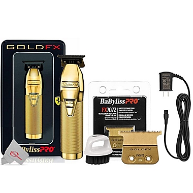 BaByliss Pro GOLD FX Skeleton Trimmer FX787G with Replacement Blade  Accessory Kit | Bed Bath & Beyond