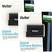 2x Vivitar Replacement Rechargeable Lithium Ion Battery for Nikon EN-EL15c