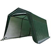 Gymax 10&#39;x10&#39; Patio Tent Carport Storage Shelter Shed Car Canopy Heavy Duty Green