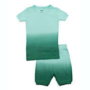 Leveret Kids Two Piece Cotton Short Pajamas Tie Dye (Sizes 2T - 5T)