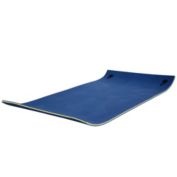 HOMCOM Roll-Up Pool Float Pad for Lakes, Oceans, & Pools, Water Mat for Playing, Relaxing, & Recreation, Blue