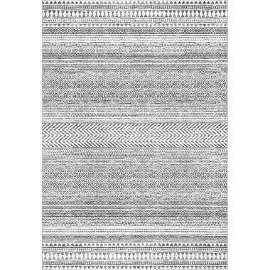 nuLOOM Kira Machine Washable Tribal Geometric Area Rug. View a larger version of this product image.