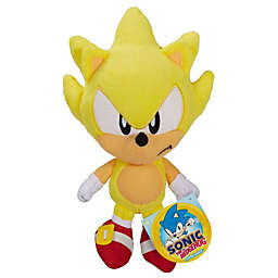 Sega Sonic The Hedgehog Super Sonic 8 Inch Plush Clip