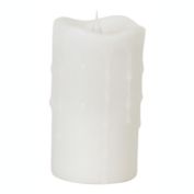 Melrose Decorative Simplux Led Dripping Candle W/Moving Flame (Set Of 2) 3"D x 5"H