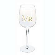 Ganz (#ER56656) Clear Stemmed Wine Glass, Mr (set of 1)