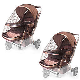 Kitcheniva Coffee 2Pcs Baby Mosquito Net Stroller Car Seat Cover
