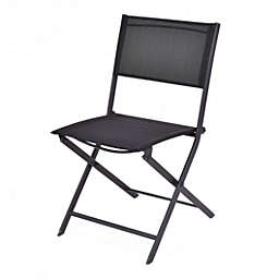 Costway-CA Set of 4 Outdoor Patio Folding Chairs
