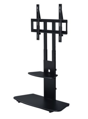 Proman Products Home Indoor Decorative Black Macro TV Stand
