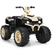 Gymax 12V Electric Kids Ride On Car ATV 4-Wheeler Quad w/ Music LED Light