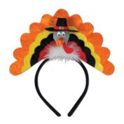 Beistle Party Decorative Turkey Headband - 12 Pack, (1/Card)