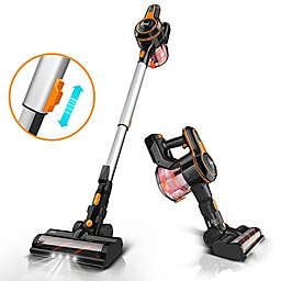 INSE Vacuum for Home Hard Floor Carpet Pet Hair Car in Orange