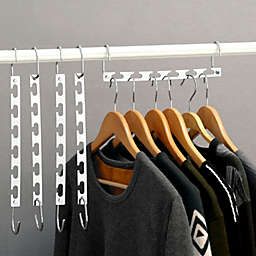 Kitcheniva 6-Pack Metal Wonder Closet Hanger Organizer