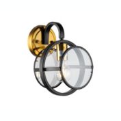 ELE Light & Decor Arman 1-Light Black Wall Sconce