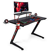 Gtracing Black Gaming Desk Computer Office Desk