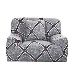 PiccoCasa Oriental Geometric Elastic Sofa Cover Stretch Slipcover Small, Stretch Sofa Slipcover Sofa Cover Furniture Protector Couch Soft, Multicolor