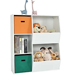 Kitcheniva Kids Toy Storage Bin Floor Cabinet Shelf Organizer