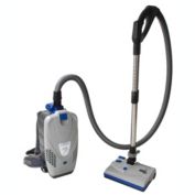 Lindhaus LB4 Electric, Ultra-light, Power Team Backpack Canister Vacuum Cleaner w/ PB12QR 12" Power Head