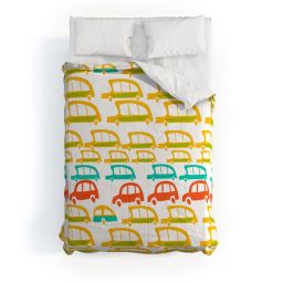 Deny Designs Mummysam Cars Comforter