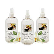 KOVOT Fabric & Room Spray Air Freshener -All Natural Calming Linen & Bedtime Mist -Made with Essential Oils, Natural Fabric Spray Bed Linen Spray - Vanilla Bean - 16 Fl Oz (Pack of 3)