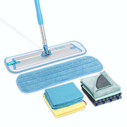 E-Cloth Deep Clean Mop, Deep Clean Mop Head, Home Cleaning Set - Set of 10