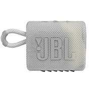 JBL Go 3 Portable Waterproof Wireless IP67 Dustproof Outdoor Bluetooth Speaker (White)
