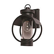 Xtricity - Outdoor Wall Light, 11.81 &#39;&#39; Height, From The Garry Collection, Black