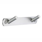 Smedbo Coat Rack Double Stainless Steel