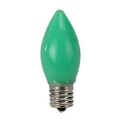 Sienna Pack of 4 Opaque Green C9 LED Christmas Replacement Bulbs