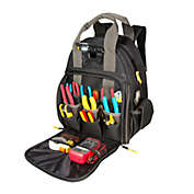 CLC Tech Gear Lighted Tool Backpack Bag - L255 by Custom LeatherCraft