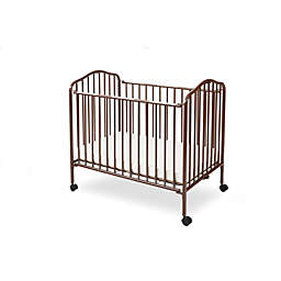 La Baby Mini/Portable/Compact Crib - Chocolate