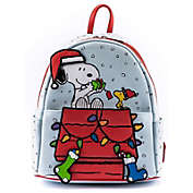Loungefly Peanuts Gift Giving Snoopy And Woodstock Mini Backpack