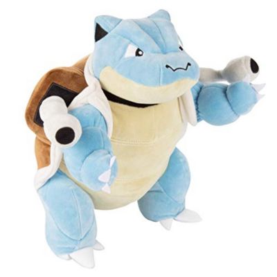Pokemon Blastoise 12" Plush - Large Stuffed Animal Toy - Age 2+