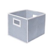 Badger Basket Co. Folding Basket/Storage Cube - Blue Gingham