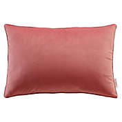 Modway Enhance 24" Lumbar Performance Velvet Throw Pillow, Blossom
