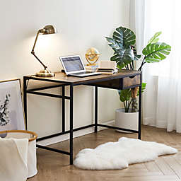 DormCo Suprima Desk - Drawer Addition - Hickory Teak