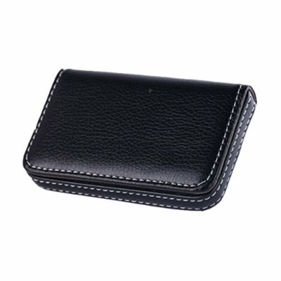 Business Card Holder Name Card Wallet Case Box Organizer with Magnetic Closure 