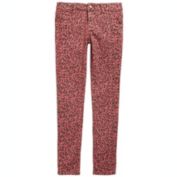 Imperial Star Big Girl&#39;s Animal Print Jeans Pink Size 12