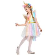 Kitcheniva Kids Girls Halloween Unicorn Costume, L-130cm