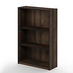 Furinno Furinno JAYA Simple Home 3-Tier Adjustable Shelf Bookcase