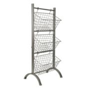 Cheungs Decorative 3 Tier Metal Basket Storage