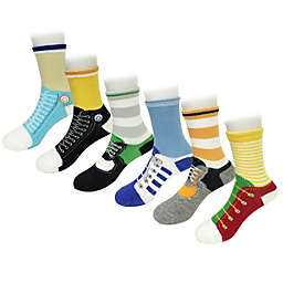 Wrapables Sporty Shoe Socks (Set of 6) / Set1