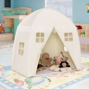 Hivago Portable Indoor Kids Play Castle Tent-White