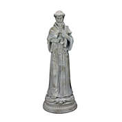Roman 23.5" St. Francis of Assisi with Bird Religious Spring Outdoor Garden Statue