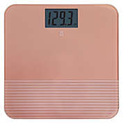 Weight Watchers by Conair Textured Finish Digital Glass Bodyweight Scale in Rose