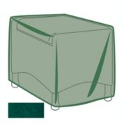 Plow & Hearth Outdoor Furniture All-Weather Cover for Ottoman