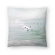 Santa Monica Beach by Tanya Shumkina 16 x 16 Throw Pillow - Americanflat