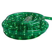 Northlight 100&#39; Green Incandescent Outdoor Christmas Rope Lights