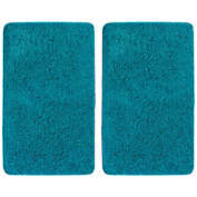 mDesign Soft Microfiber Small Accent Rug Mats - 34" x 21"