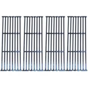 Contemporary Home Living 4pc Gloss Cast Iron Cooking Grid for Broil King, Broil-Mate Gas Grills 25.5"